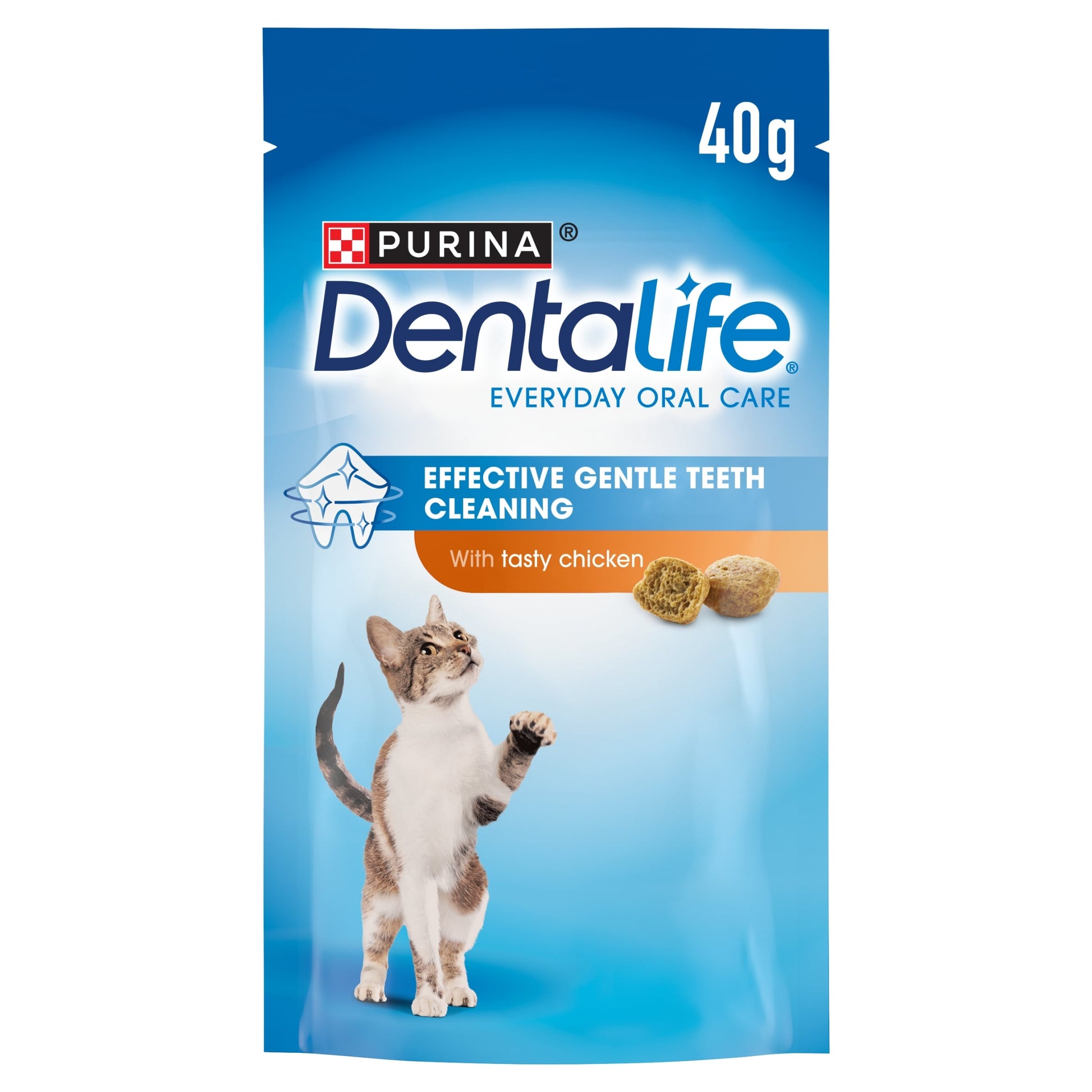 DENTALIFE Dental Chicken Cat Treats 40g — image 1