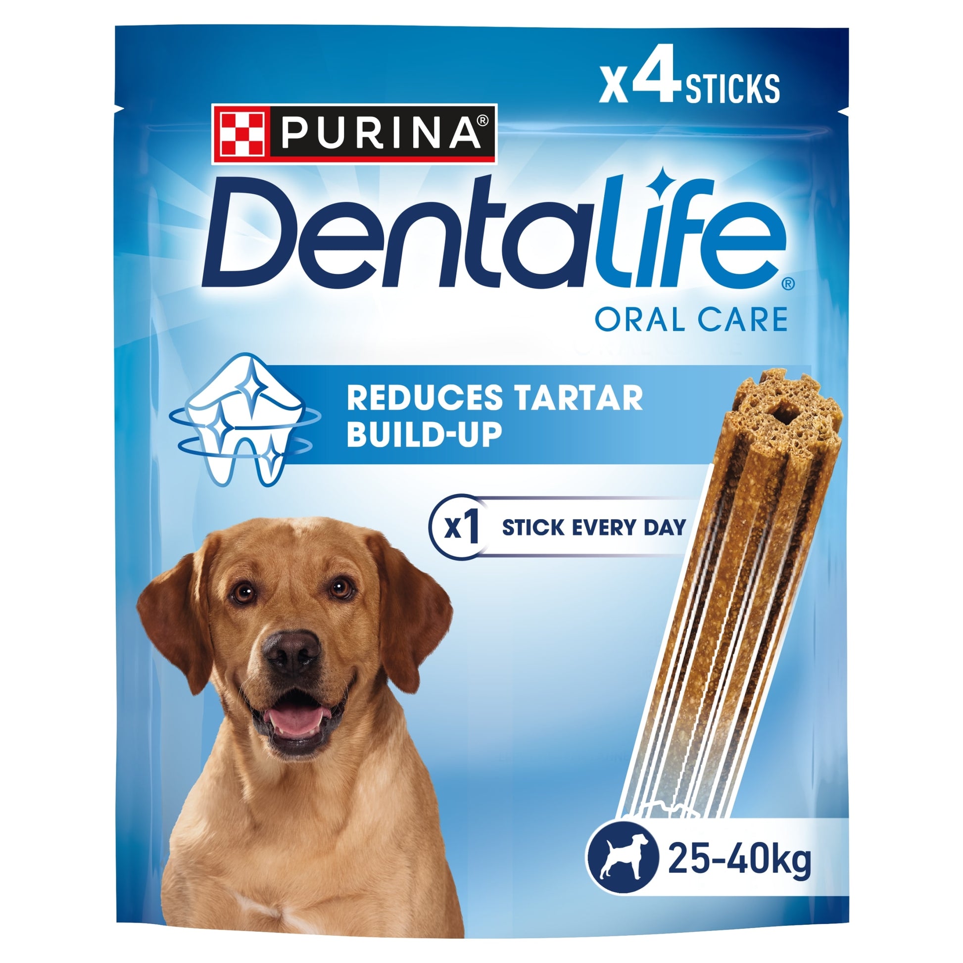 DENTALIFE Large Dental Chicken Dog Chews 4 Sticks — image 1