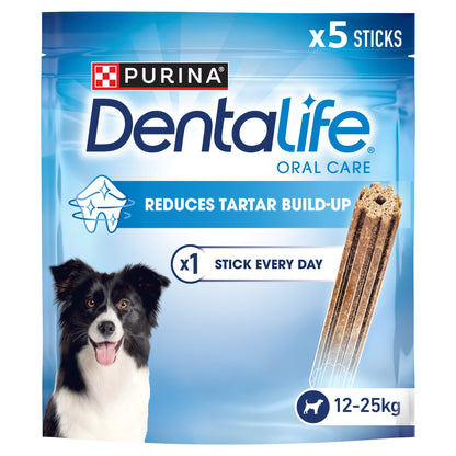 DENTALIFE Medium Dental Chicken Dog Chews 5 Sticks — image 1