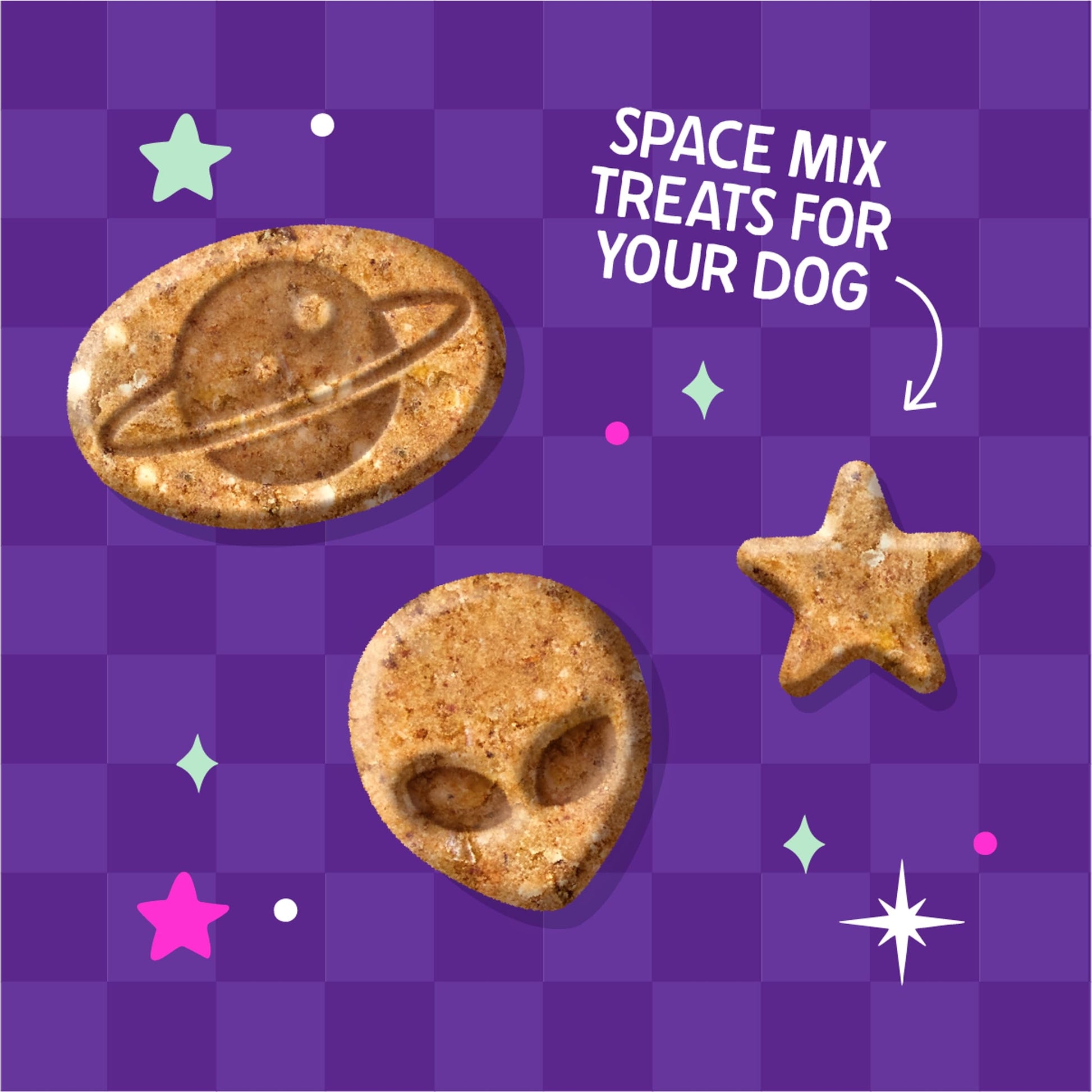 Denzel's Space Mix - Duck & Apple Dog Treats 90g — image 2
