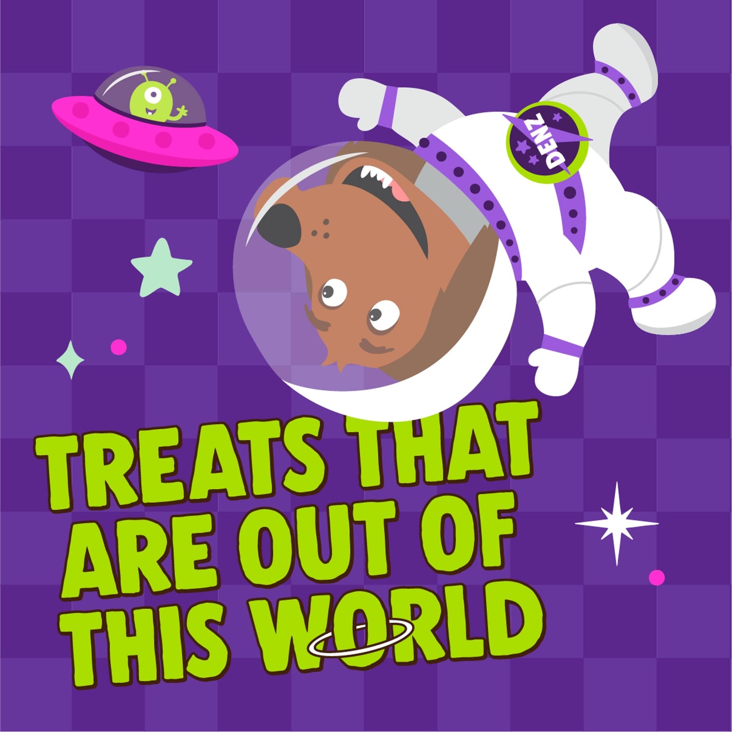 Denzel's Space Mix - Duck & Apple Dog Treats 90g — image 4