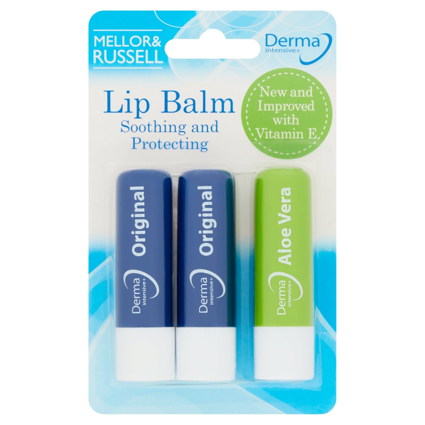 Derma Intensive Lip Balms Triple Pack — image 1