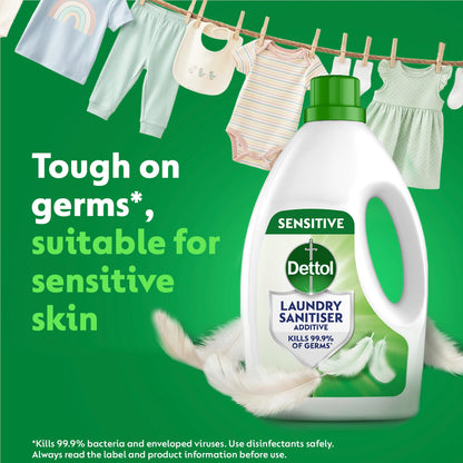 Dettol Antibacterial Laundry Cleanser Liquid Sensitive 2.5L — image 2
