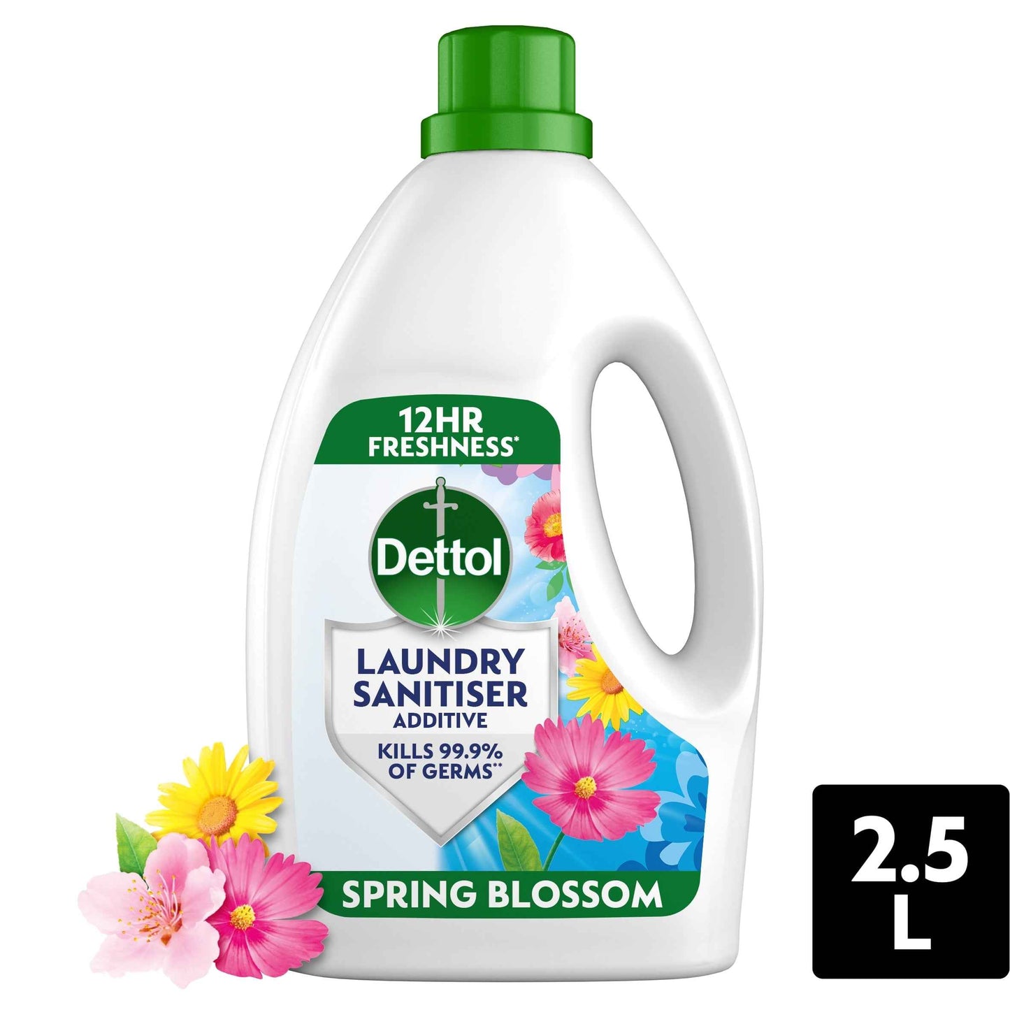 Dettol Antibacterial Laundry Cleanser Spring Blossom 2.5l
