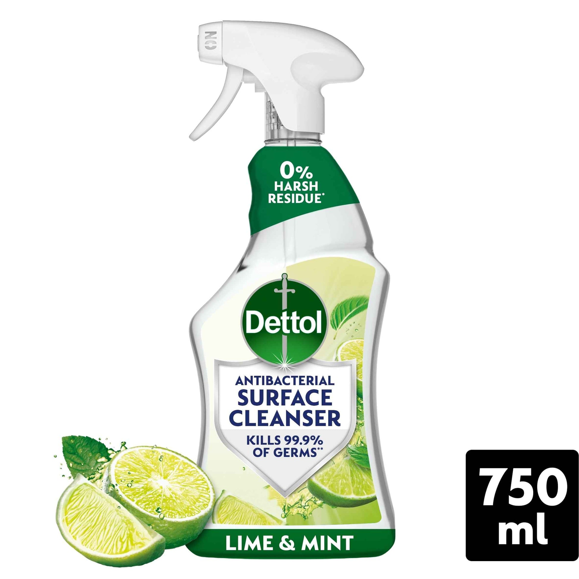 Dettol Antibacterial Multi Surface Cleaning Spray Lime & Mint 750ml
