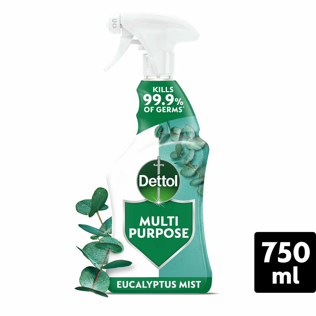 Dettol Multipurpose Cleaning Spray Eucalyptus Mist 750ml — image 1