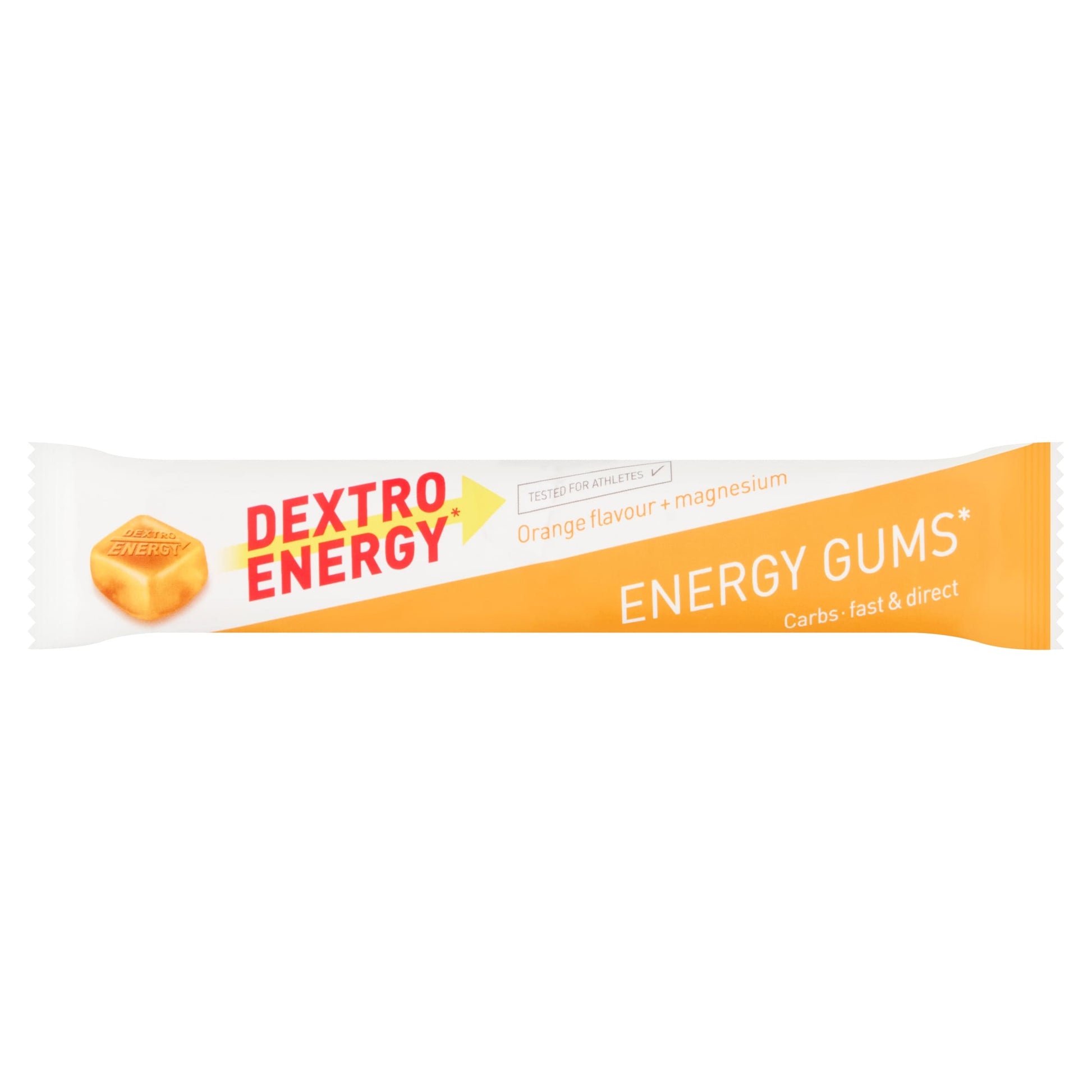 DEXTRO Energy - Orange Flavour + Magnesium Energy Gums 45g — image 1