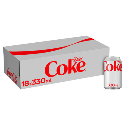 Diet Coke 18x330ml — image 1