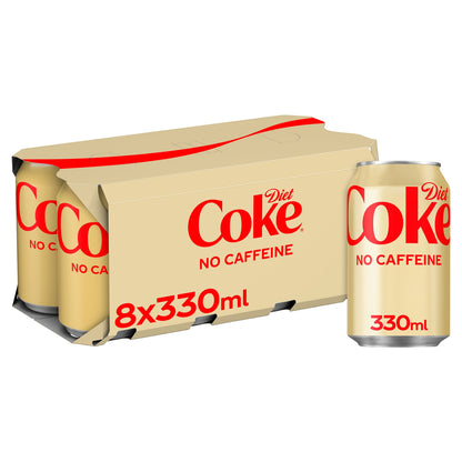 Diet Coke Caffeine Free 8X330ml — image 1