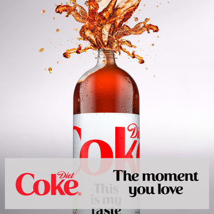 Diet Coke Soft Drink Bottle 1.25L — image 3
