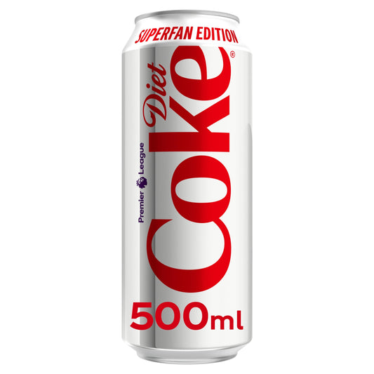 Diet Coke Soft Drink Can 500mL — image 1