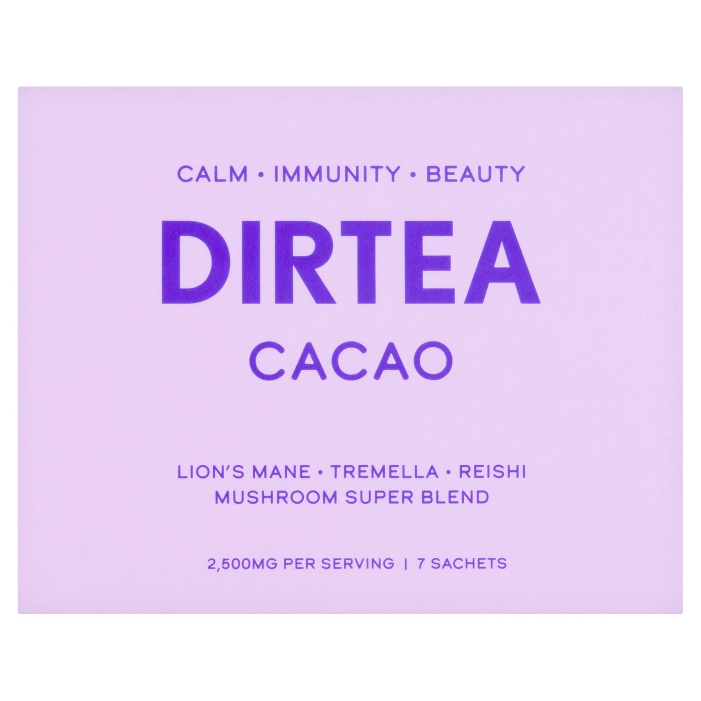 DIRTEA Cacao Mushroom Super blend 7 Sachets 42g — image 1