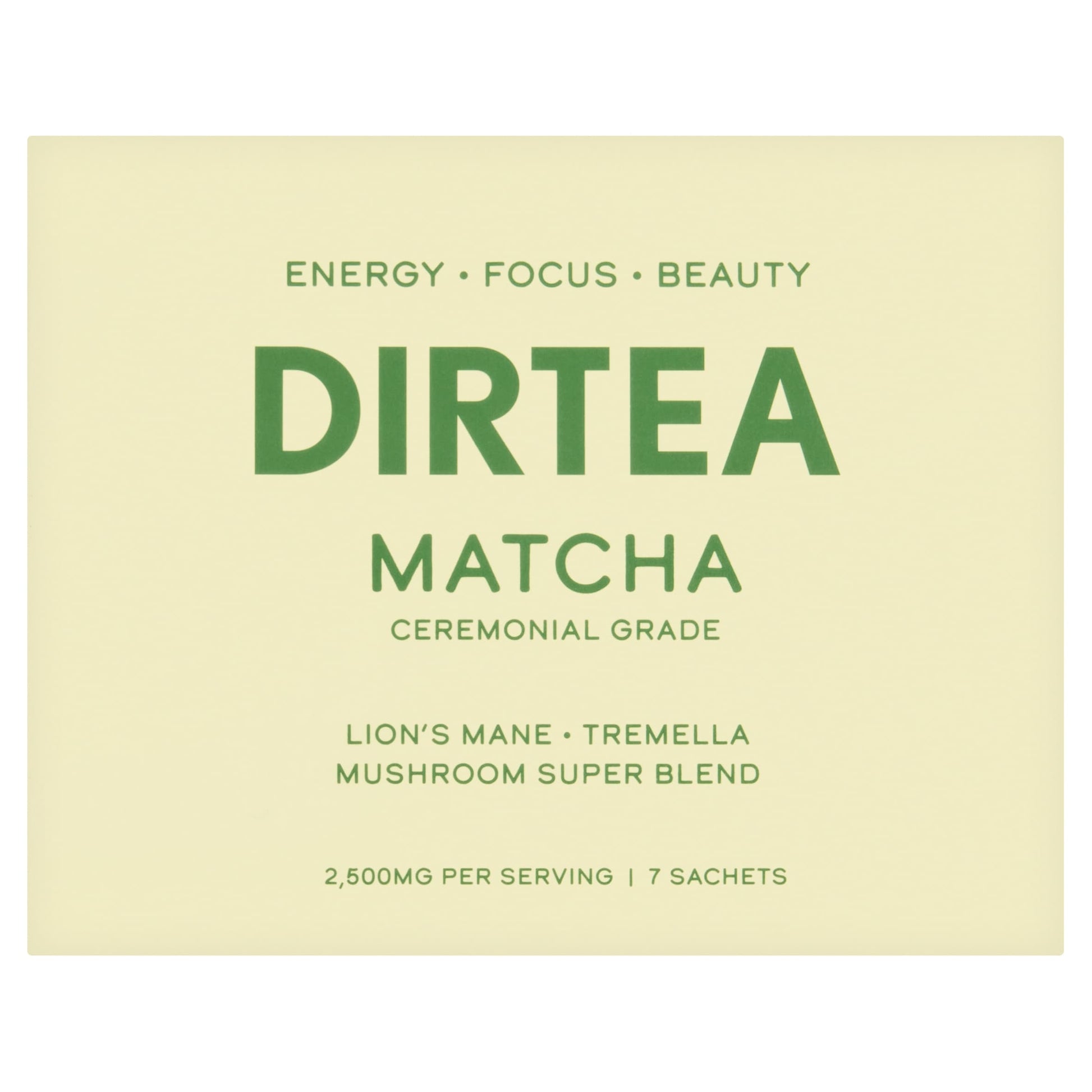 DIRTEA Matcha Mushroom Super blend 7 Sachets 42g — image 1