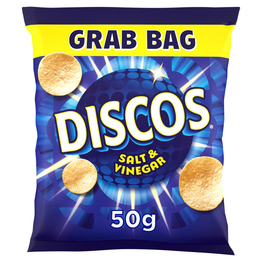 Discos Salt & Vinegar Grab Bag Crisps 50G — image 1
