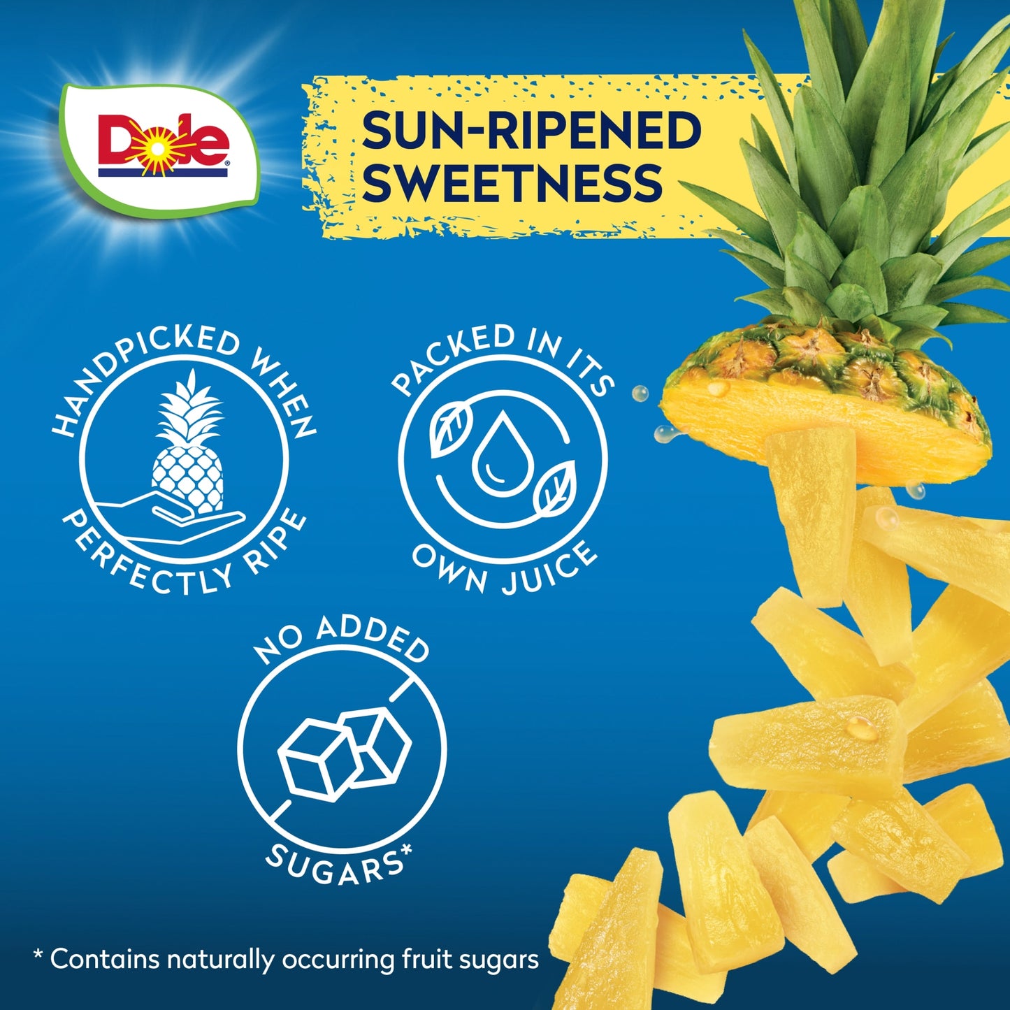 Dole Tropical Gold Pineapple Small Chunks 227g — image 2
