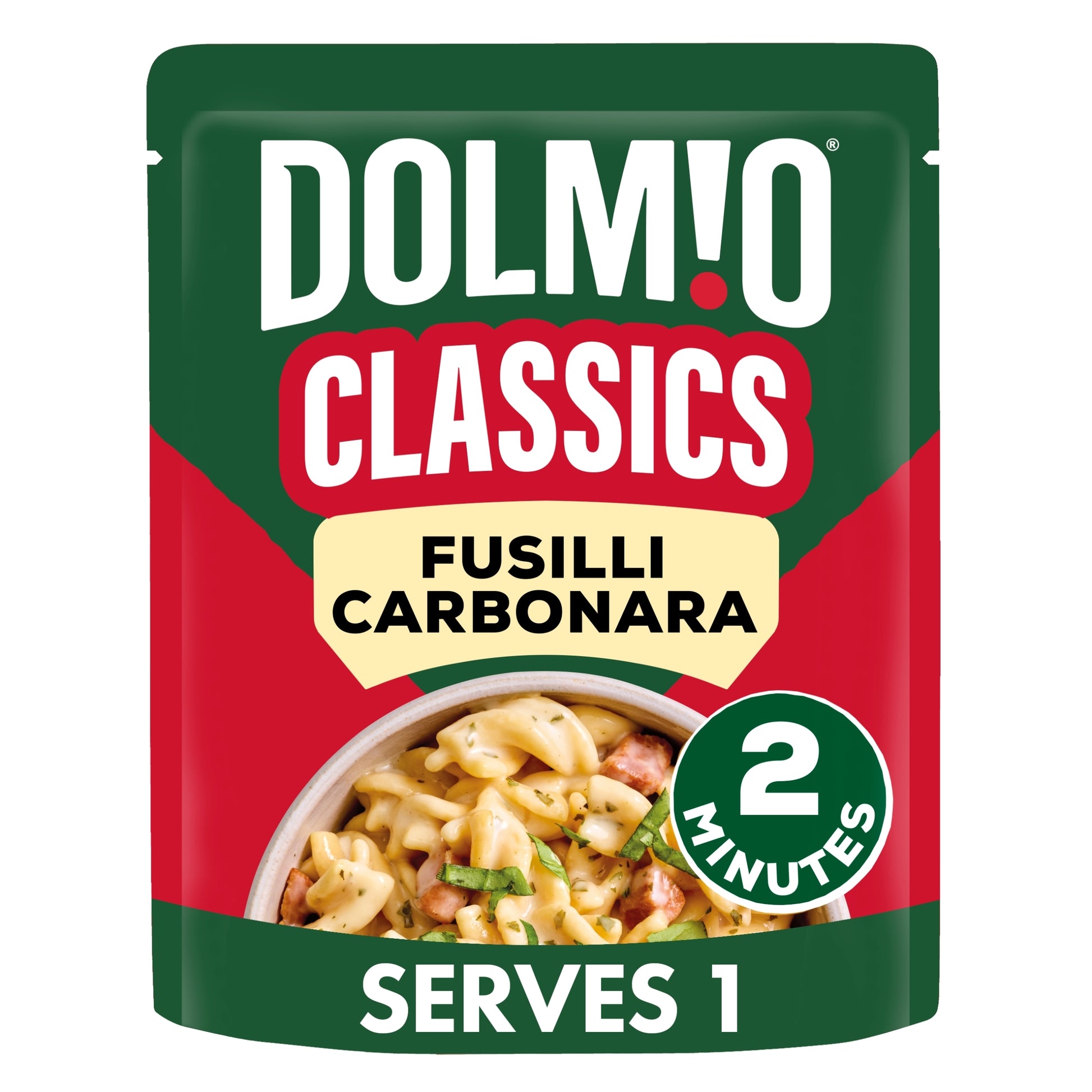 Dolmio Classics Carbonara Fusilli Pasta Ready Meal 250g — image 1