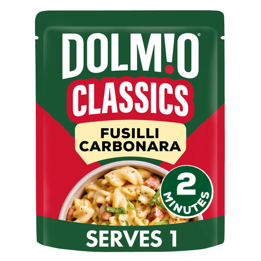 Dolmio Classics Carbonara Fusilli Pasta Ready Meal 250g — image 1