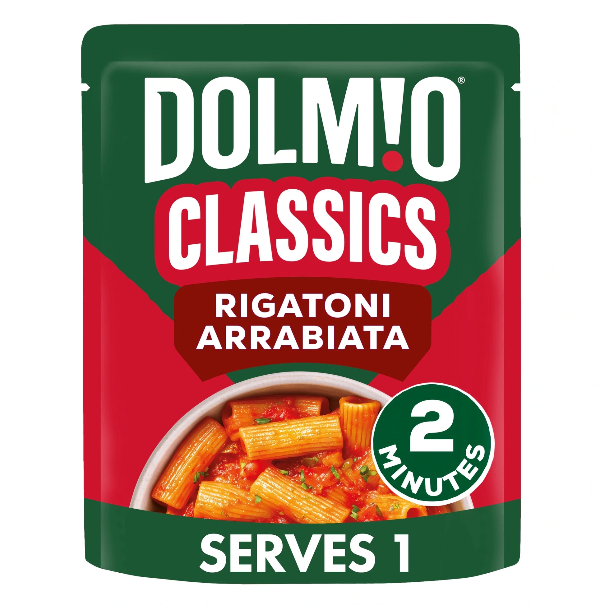 Dolmio Classics Rigatoni Arrabiata Pasta Ready Meal 250g — image 1