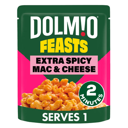 Dolmio Feasts Spicy Mac & Cheese Pasta Ready Meal 250g — image 1