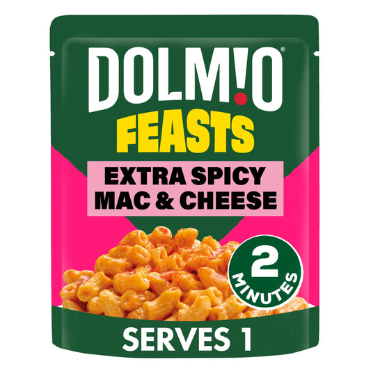 Dolmio Feasts Spicy Mac & Cheese Pasta Ready Meal 250g — image 1