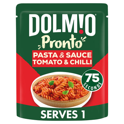 Dolmio Pronto Microwave Instant Pasta Meal Tomato and Chilli 200g — image 1