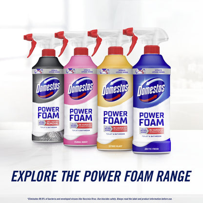 Domestos Power Foam Toilet and Bathroom Cleaner Arctic Fresh 450ml — image 5