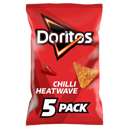 Doritos Chilli Heatwave Crisps 5 X 30g