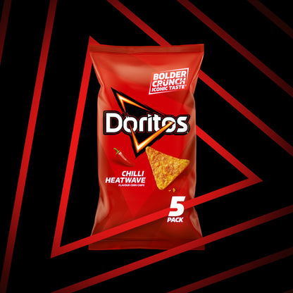 Doritos Chilli Heatwave Tortilla Chips Multipack Crisps 5x30g — image 2