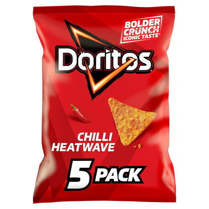 Doritos Chilli Heatwave Tortilla Chips Multipack Crisps 5x30g — image 5