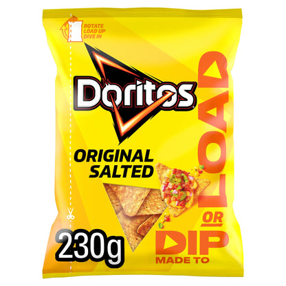 Doritos Dip or Load Original Salt Sharing Crisps 230g — image 1