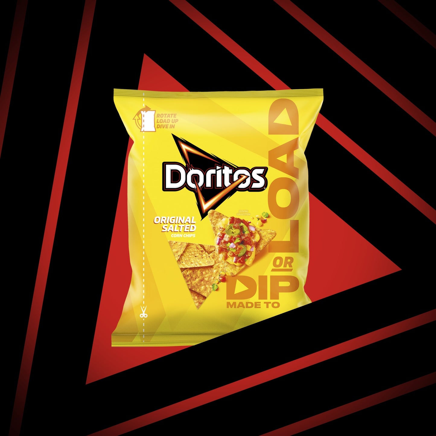 Doritos Dip or Load Original Salt Sharing Crisps 230g — image 2