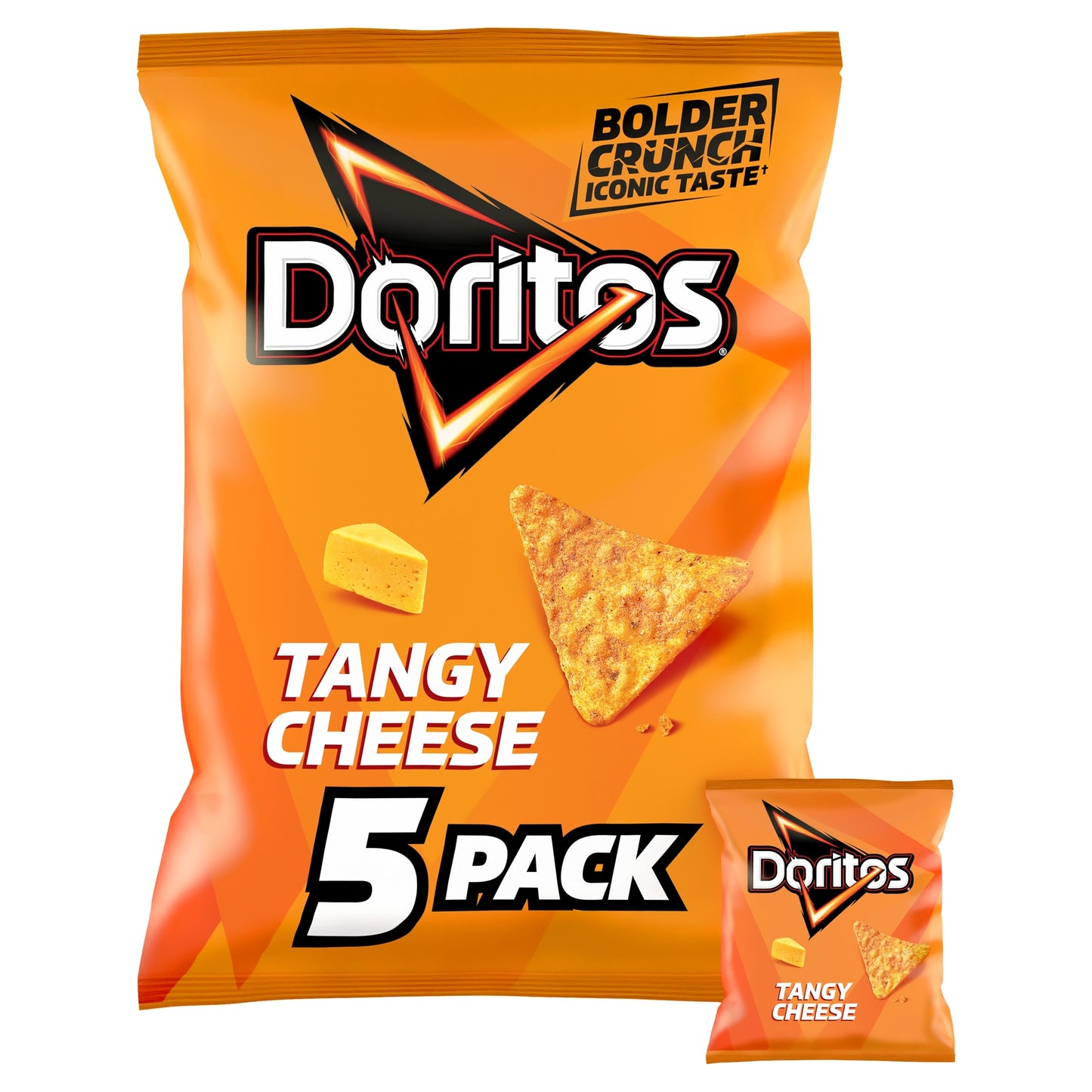 Doritos Tangy Cheese Tortilla Chips Multipack Crisps 5x30g — image 1