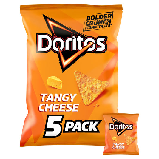 Doritos Tangy Cheese Tortilla Chips Multipack Crisps 5x30g — image 1