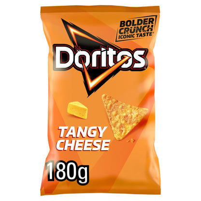 Doritos Tortilla Chips Tangy Cheese Sharing Bag Crisps 180g — image 1