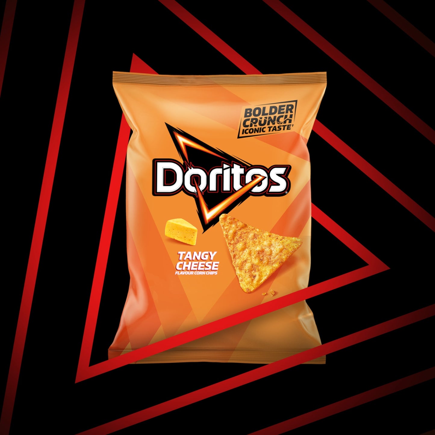 Doritos Tortilla Chips Tangy Cheese Sharing Bag Crisps 180g — image 2