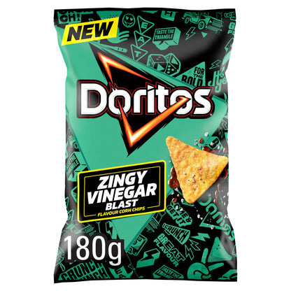 Doritos Zingy Vinegar Blast Sharing Crisps 180g — image 1
