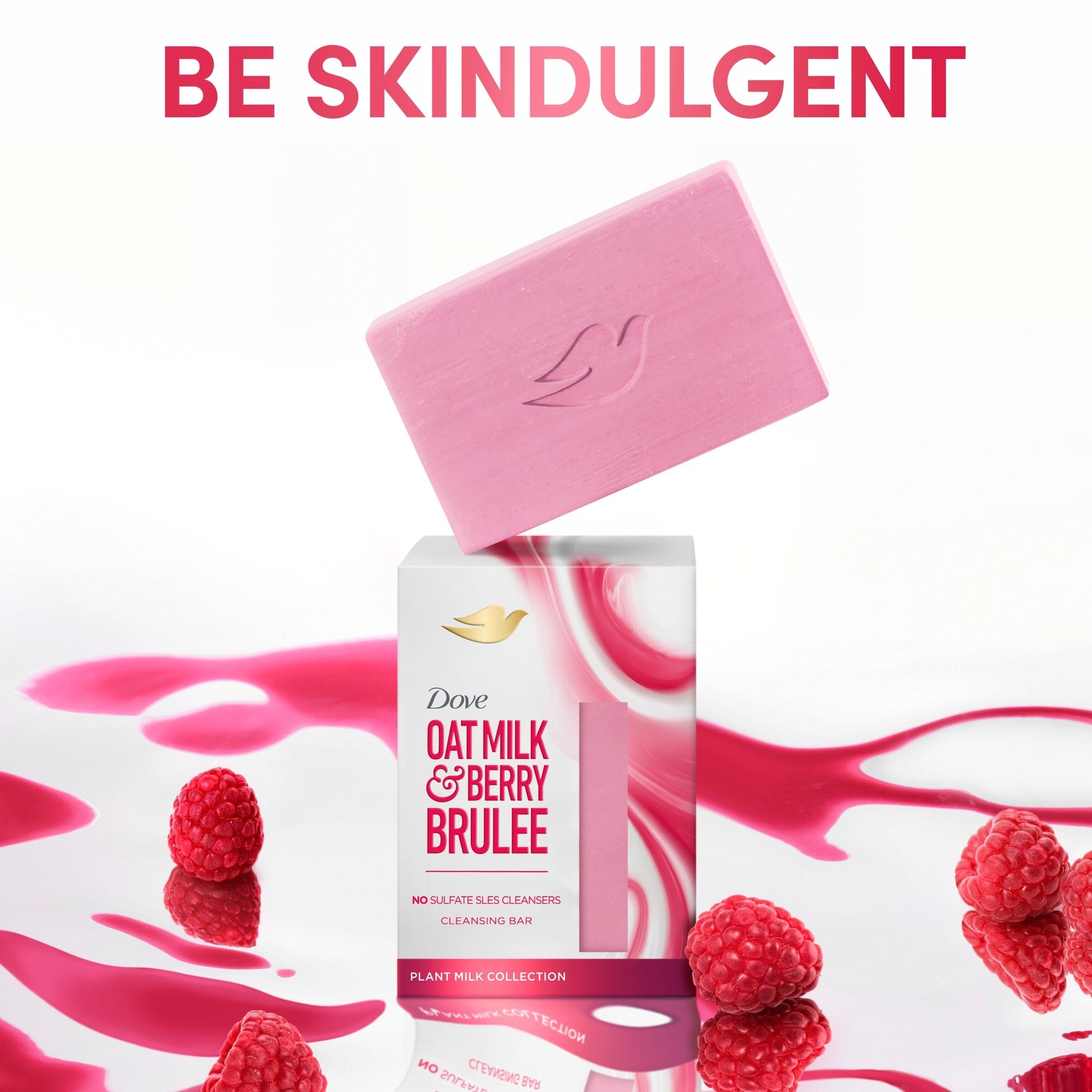 Dove Bar Oat Milk & Berry Brulee 141g — image 2