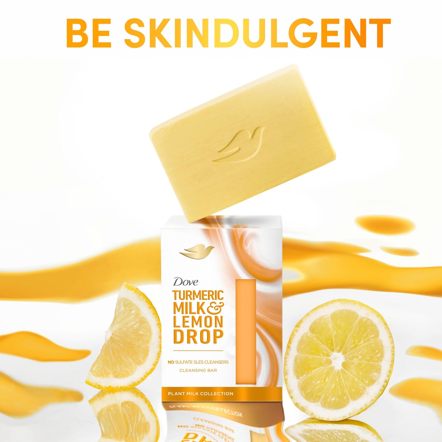 Dove Bar Turmeric Milk & Lemon Drop 141g — image 2