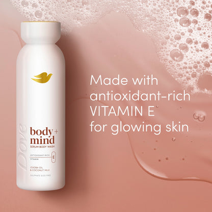 Dove Body + Mind Jojoba Oil & Coconut Milk Bodywash Serum 350ml — image 2