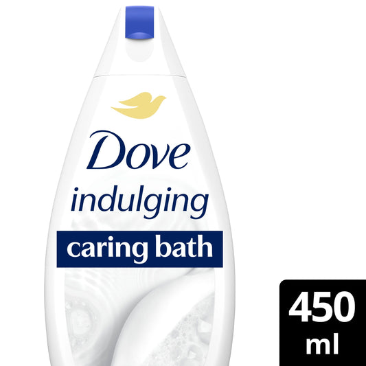 Dove Caring Bath Indulging Cream Bath Soak Bubble Bath 450ml — image 1