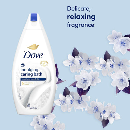 Dove Caring Bath Indulging Cream Bath Soak Bubble Bath 450ml — image 3