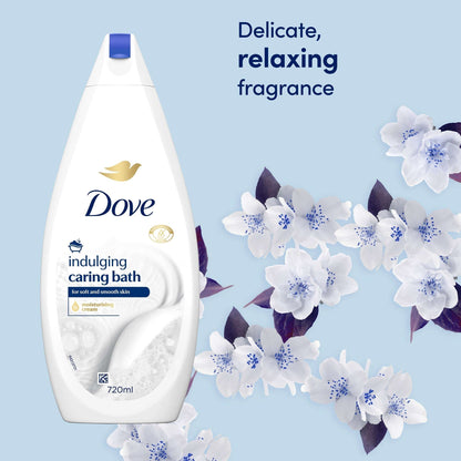 Dove Caring Bath Indulging Cream Bath Soak Bubble Bath 720ml — image 3