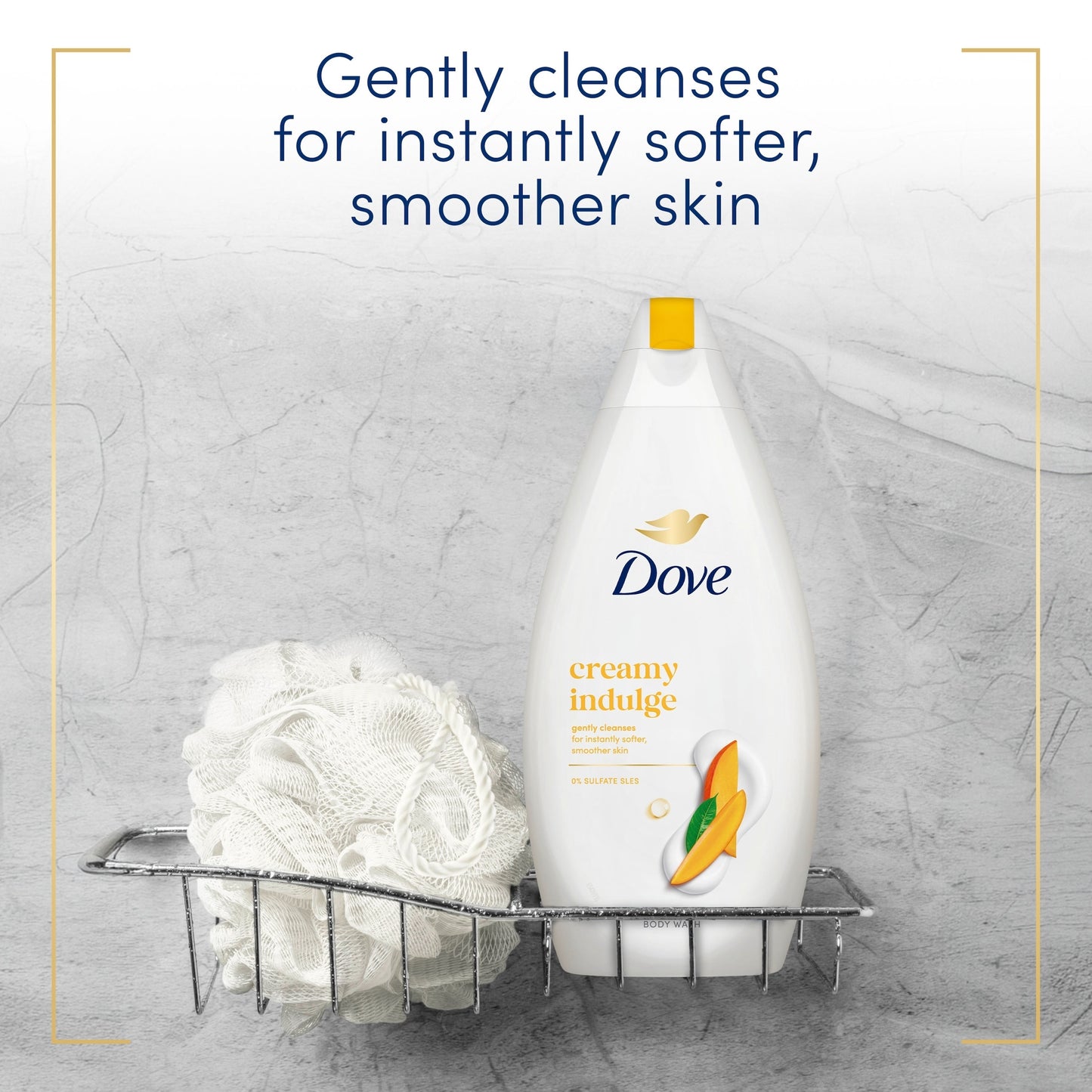 Dove Creamy Indulge Body Wash Shower Gel 450 ml — image 4