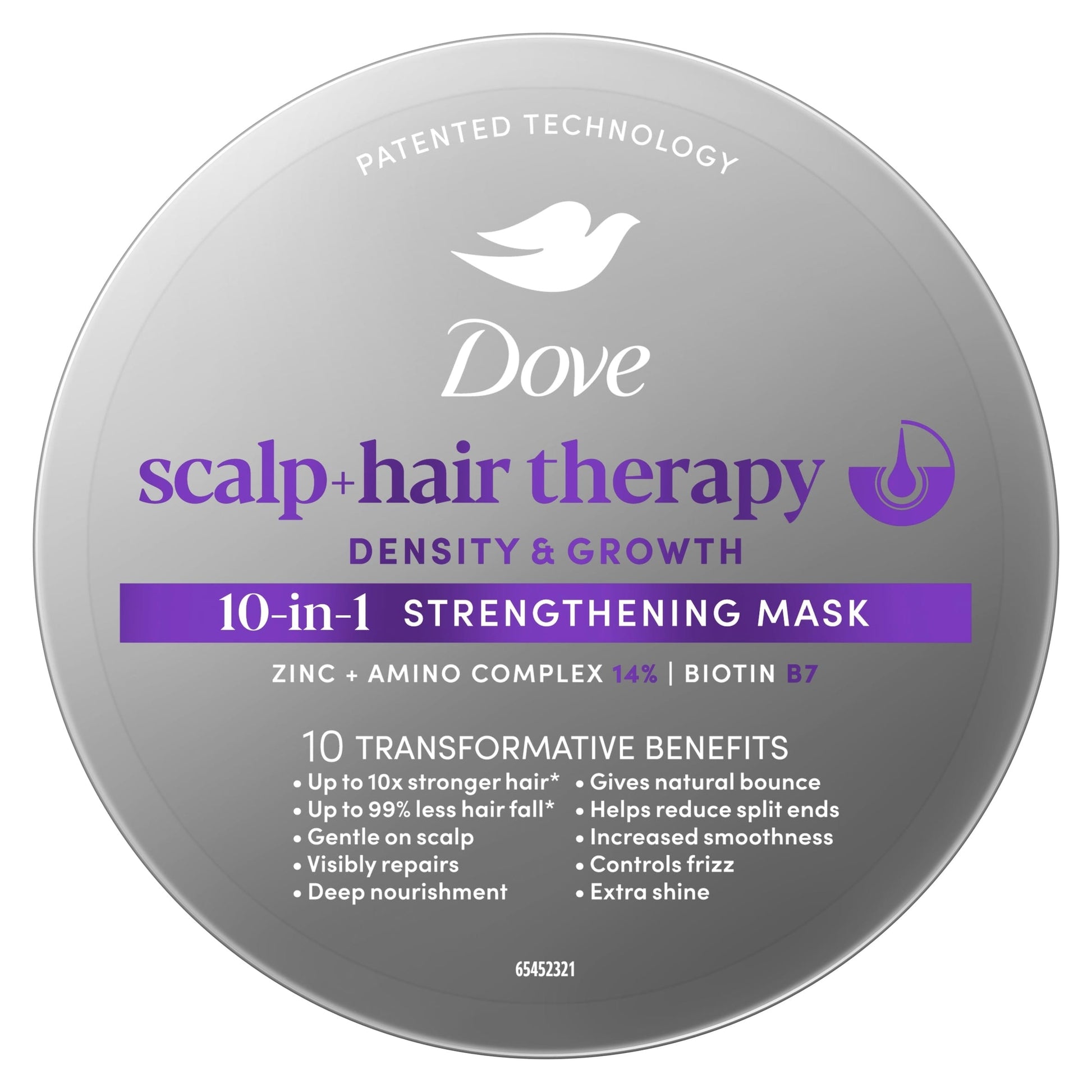 Dove Density & Growth 10-in-1 Strengthening Mask 270ml — image 3
