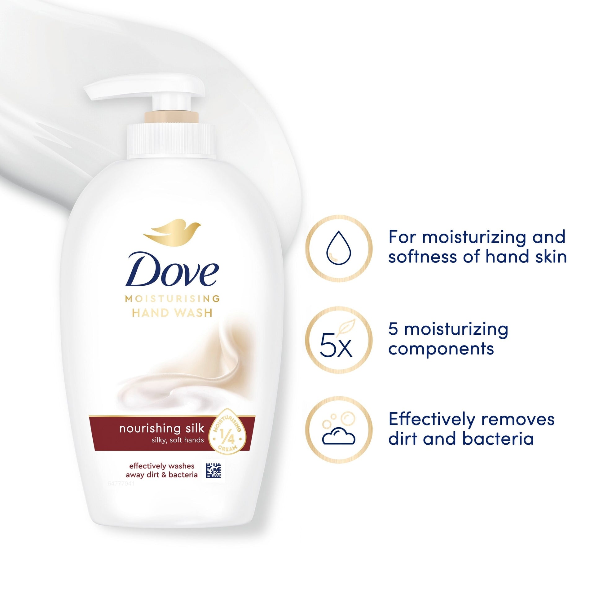 Dove Fine Silk Hand Wash 250Ml — image 3
