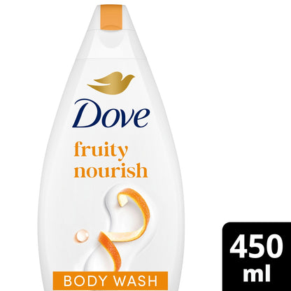 Dove Fruity Nourish Body Wash Shower Gel 450ml — image 1