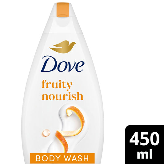Dove Fruity Nourish Body Wash Shower Gel 450ml — image 1