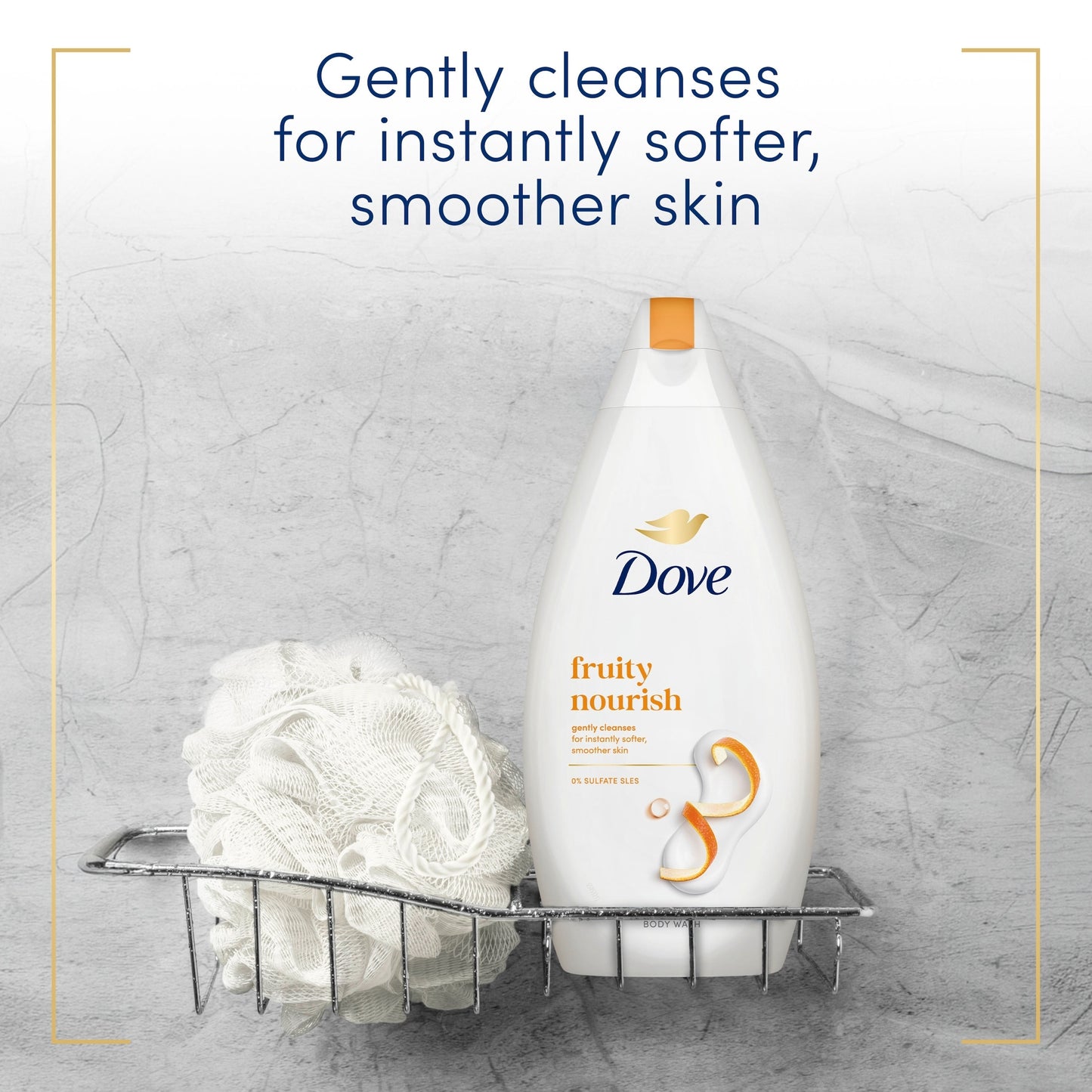 Dove Fruity Nourish Body Wash Shower Gel 450ml — image 4