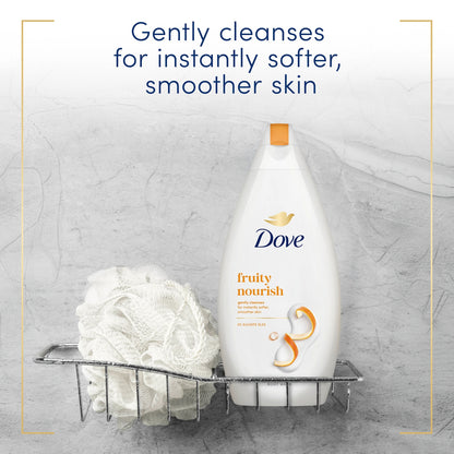 Dove Fruity Nourish Body Wash Shower Gel 450ml — image 4
