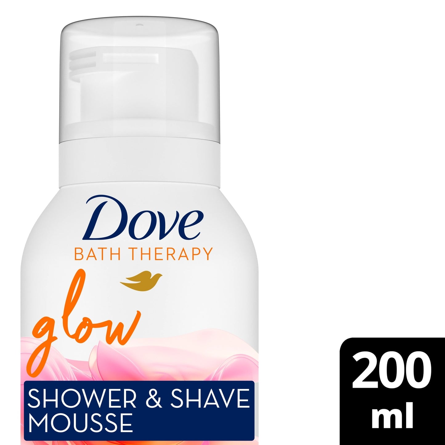 Dove Glow Shower & Shave Mousse Blood Orange & Spiced Rhubarb 200ml — image 1